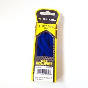 New Diadora Royal Blue Sport Oval Laces 45"